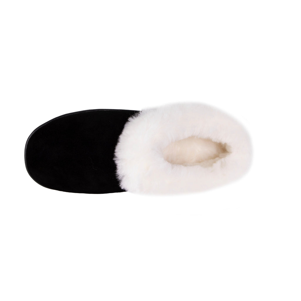Women's Sunrise Sheepskin Scuff - Black