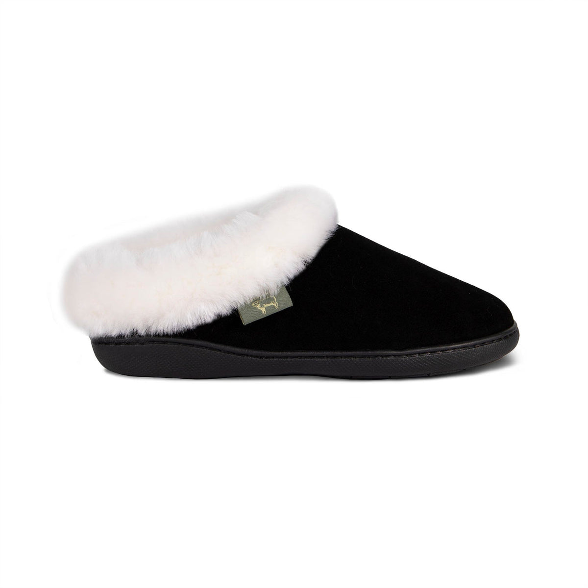 Women's Sunrise Sheepskin Scuff - Black