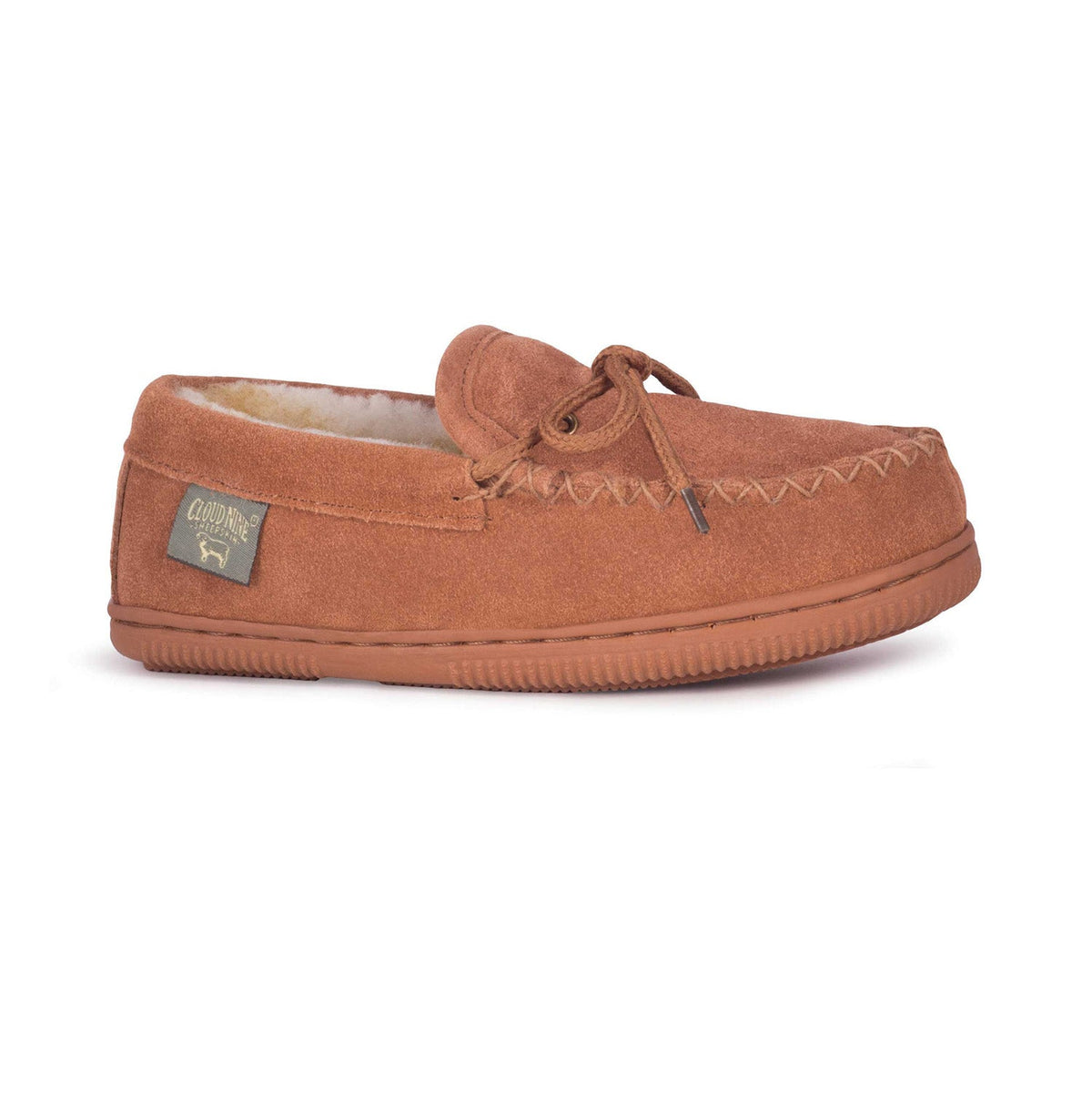 Kids' Sheepskin Moccasin - Chestnut