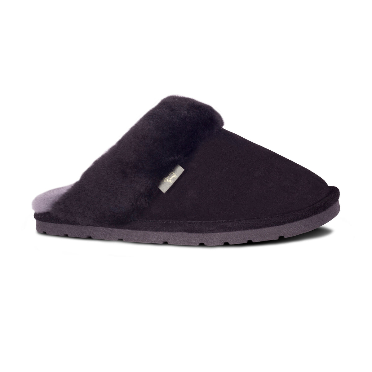 Women's Sheepskin Scuff - Black