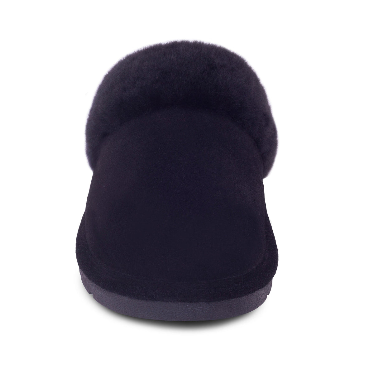 Women's Sheepskin Scuff - Black