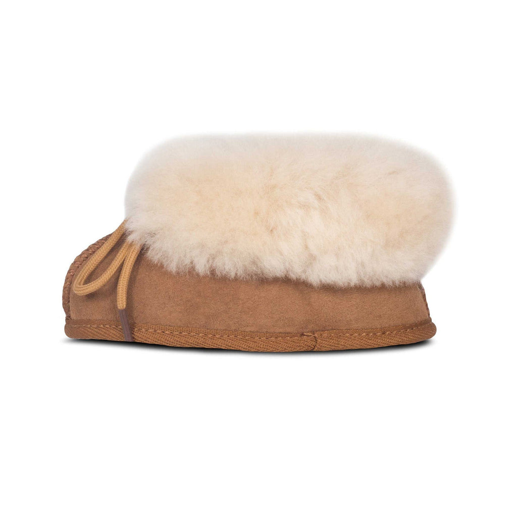 Baby Sheepskin Bootie - Chestnut