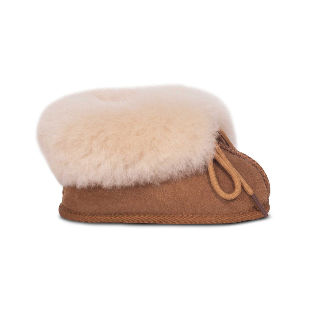 Baby Sheepskin Bootie - Chestnut