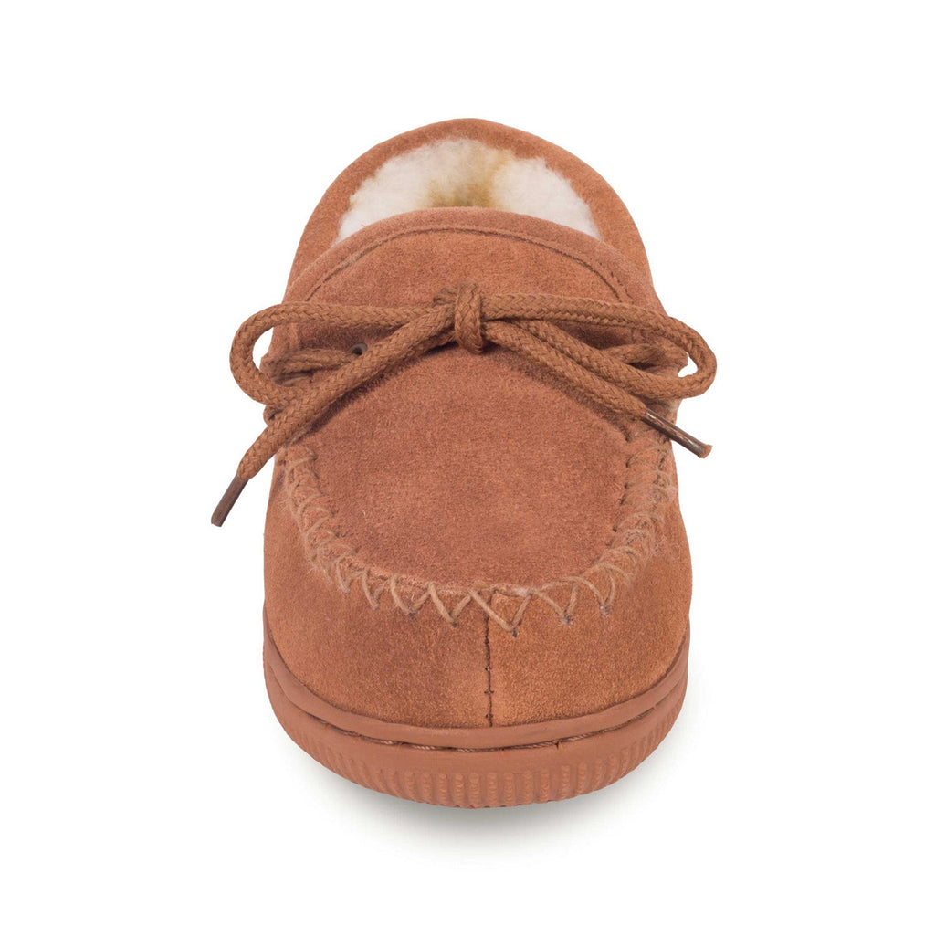 Kids' Sheepskin Moccasin - Chestnut
