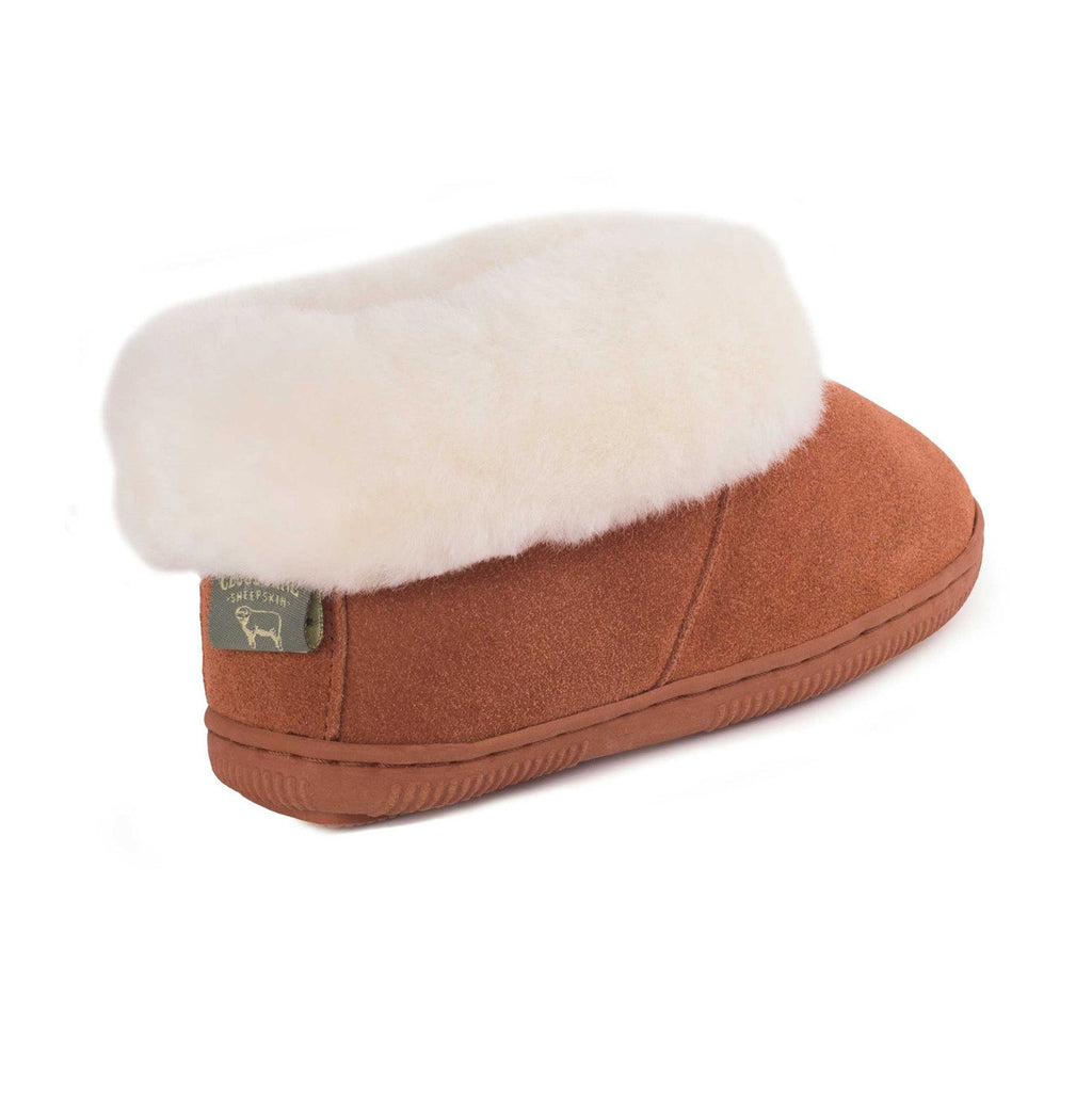 Kids' Sheepskin Bootie - Chestnut