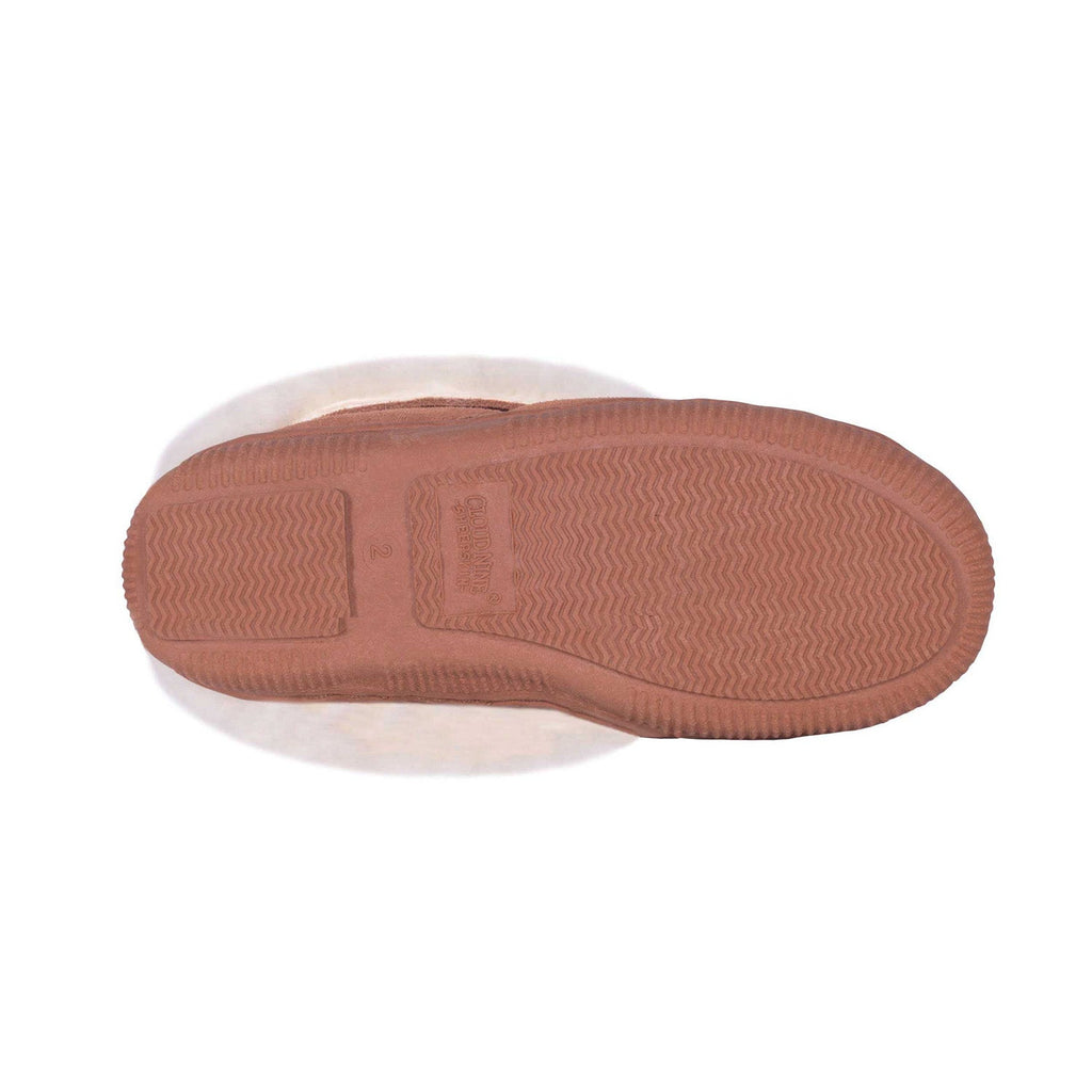 Kids' Sheepskin Bootie - Chestnut