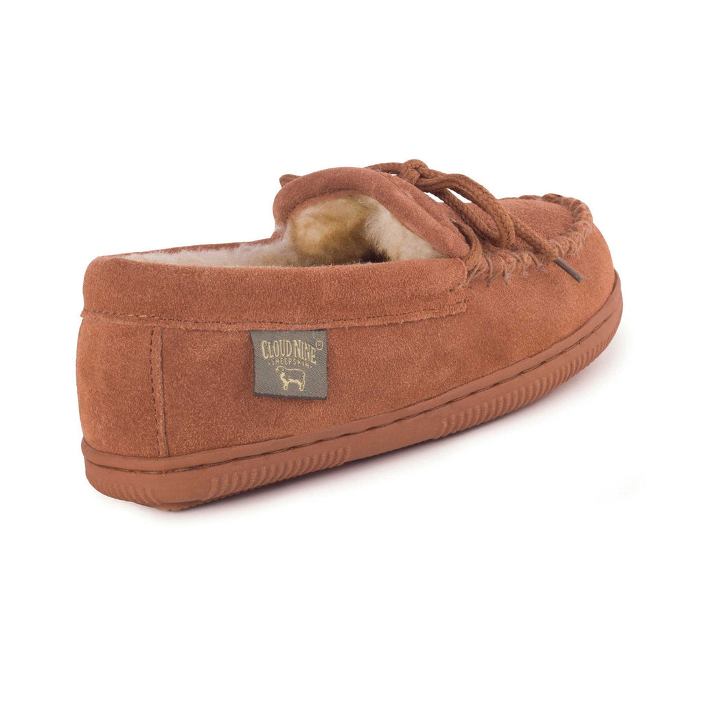 Kids' Sheepskin Moccasin - Chestnut