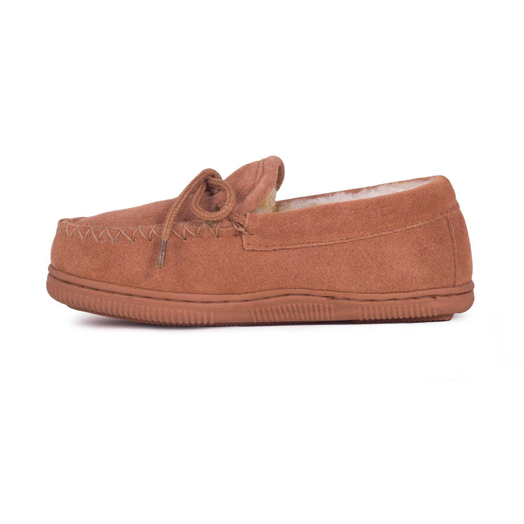 Kids' Sheepskin Moccasin - Chestnut