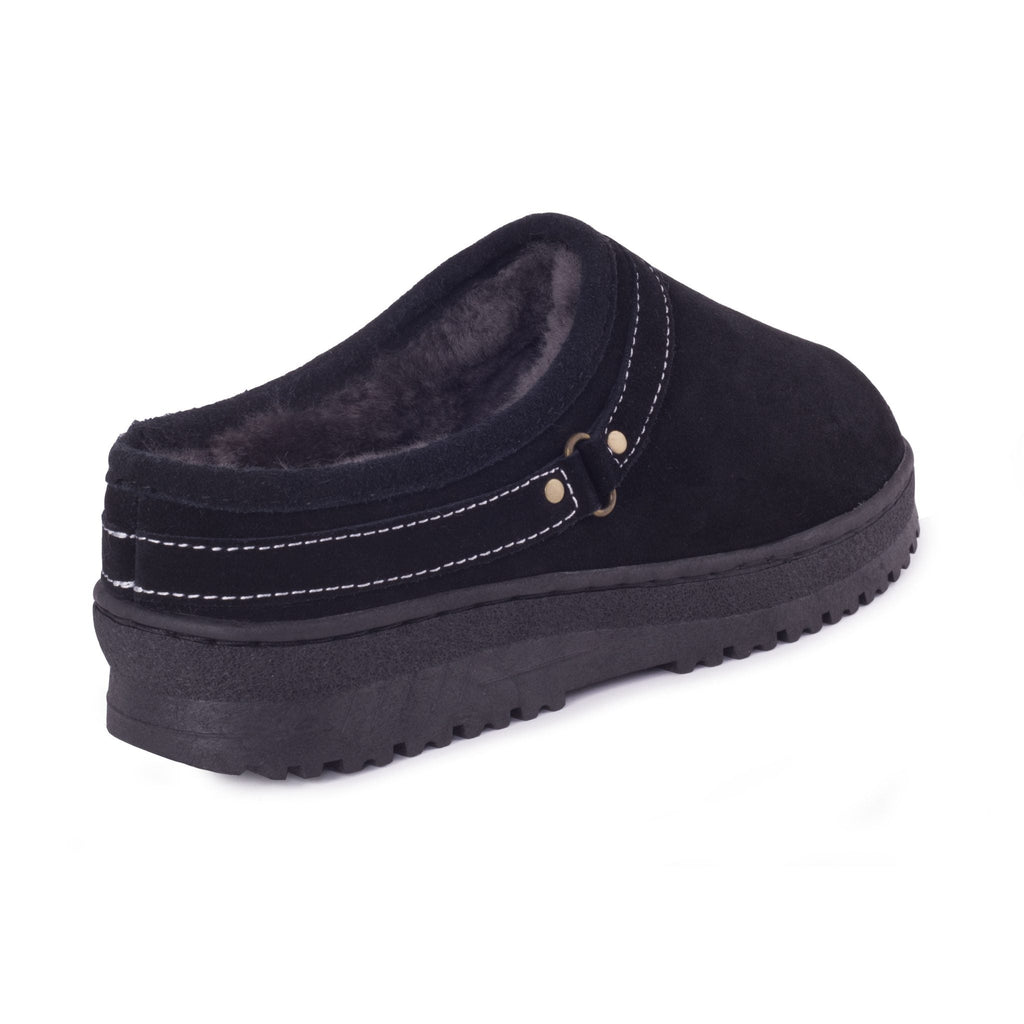 Unisex Sheepskin Clog - Black