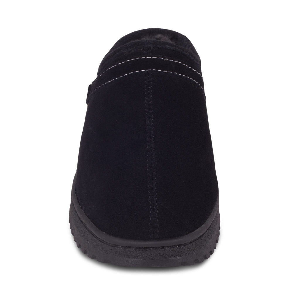 Unisex Sheepskin Clog - Black
