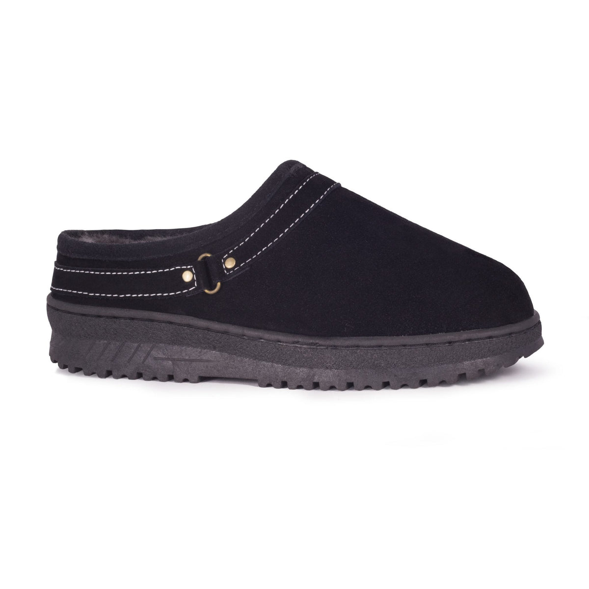 Unisex Sheepskin Clog - Black